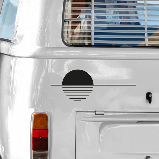 Sonnenuntergang Meer Aufkleber für Van Camper Caravan Wohnmobil Auto