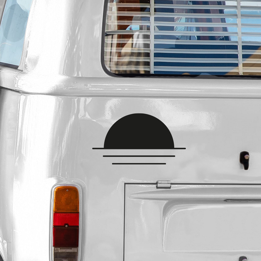 Sonnenuntergang Aufkleber für Van Camper Caravan Wohnmobil Auto